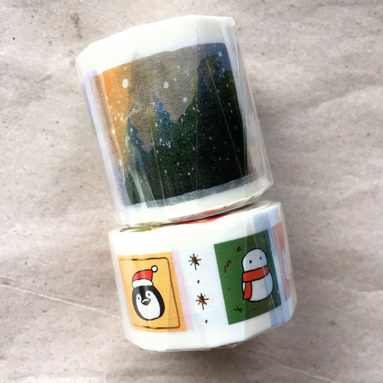 Urtapeprint x Wendy - Easy Xmas bronzed washi tape SAMPLES