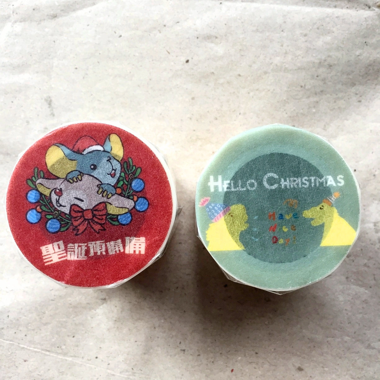 Urtapeprint x Neon - Christmas Preparation washi tape (4 cm x 84 cm) SAMPLES