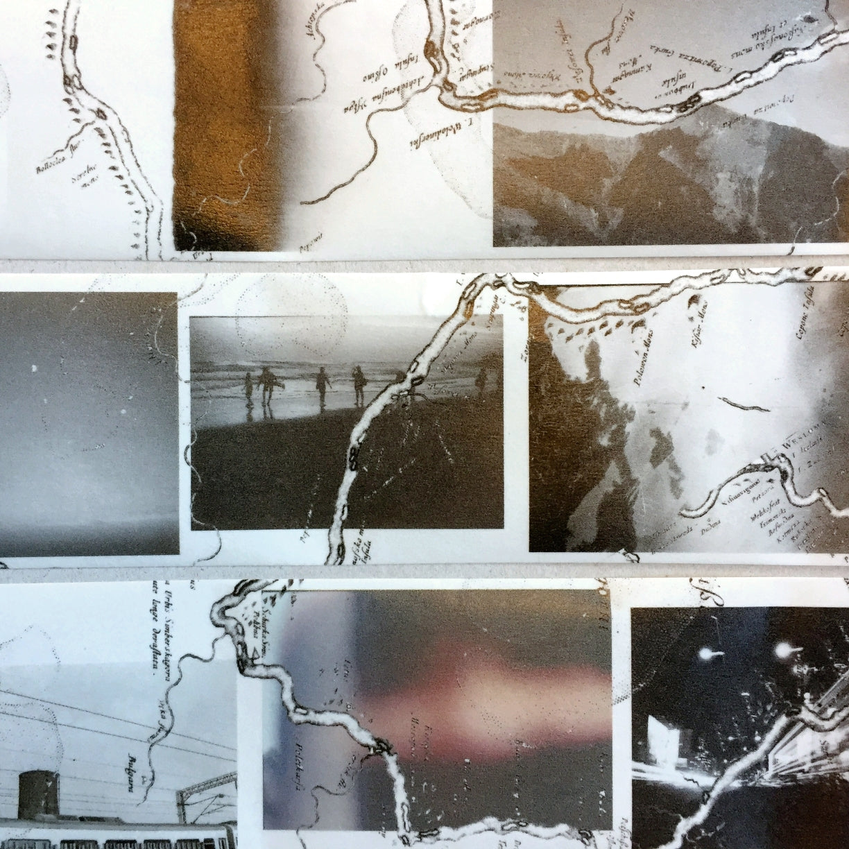 Urtapeprint x all tomorrow's party - Road Film washi tape SAMPLES