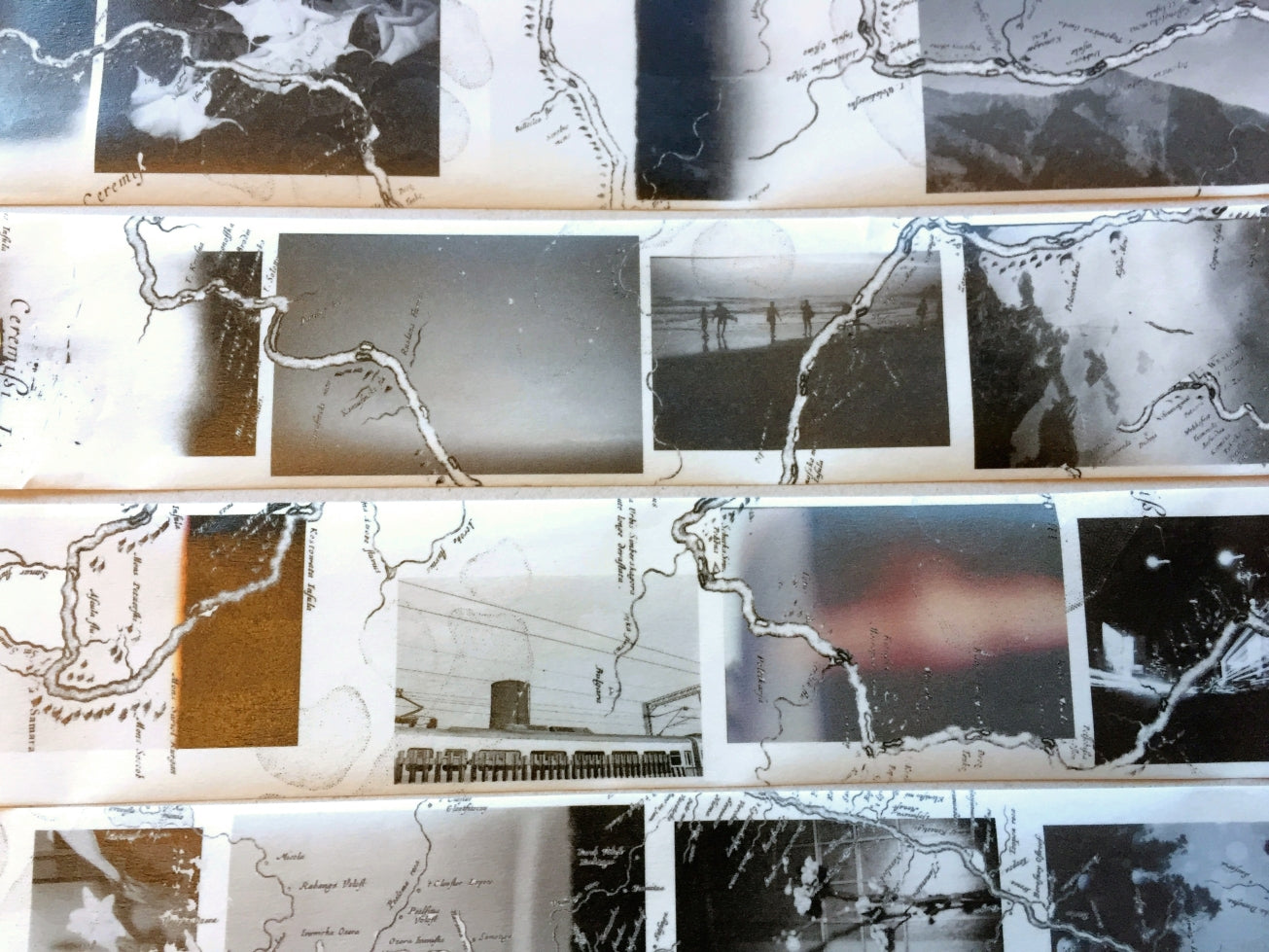 Urtapeprint x all tomorrow's party - Road Film washi tape SAMPLES
