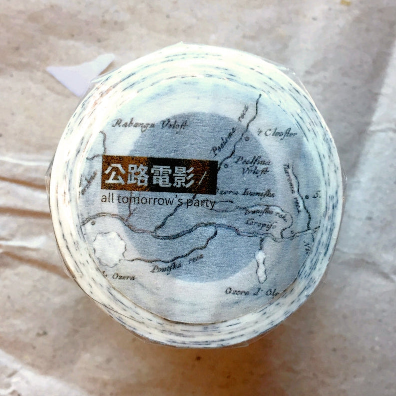 Urtapeprint x all tomorrow's party - Road Film washi tape SAMPLES