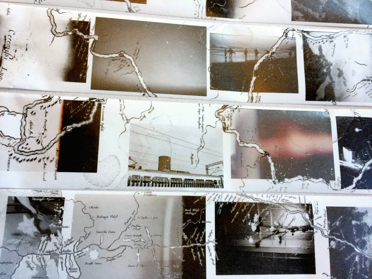 Urtapeprint x all tomorrow's party - Road Film washi tape SAMPLES