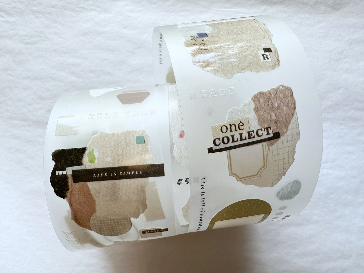 Jiu Shi - Paperholic 2 PET tape SAMPLES