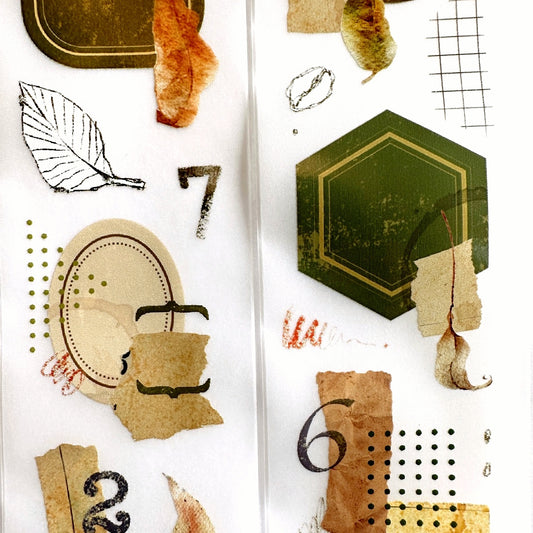 Urtapeprint x Wendy - Label Leaf nonadhesive tracing paper SAMPLES