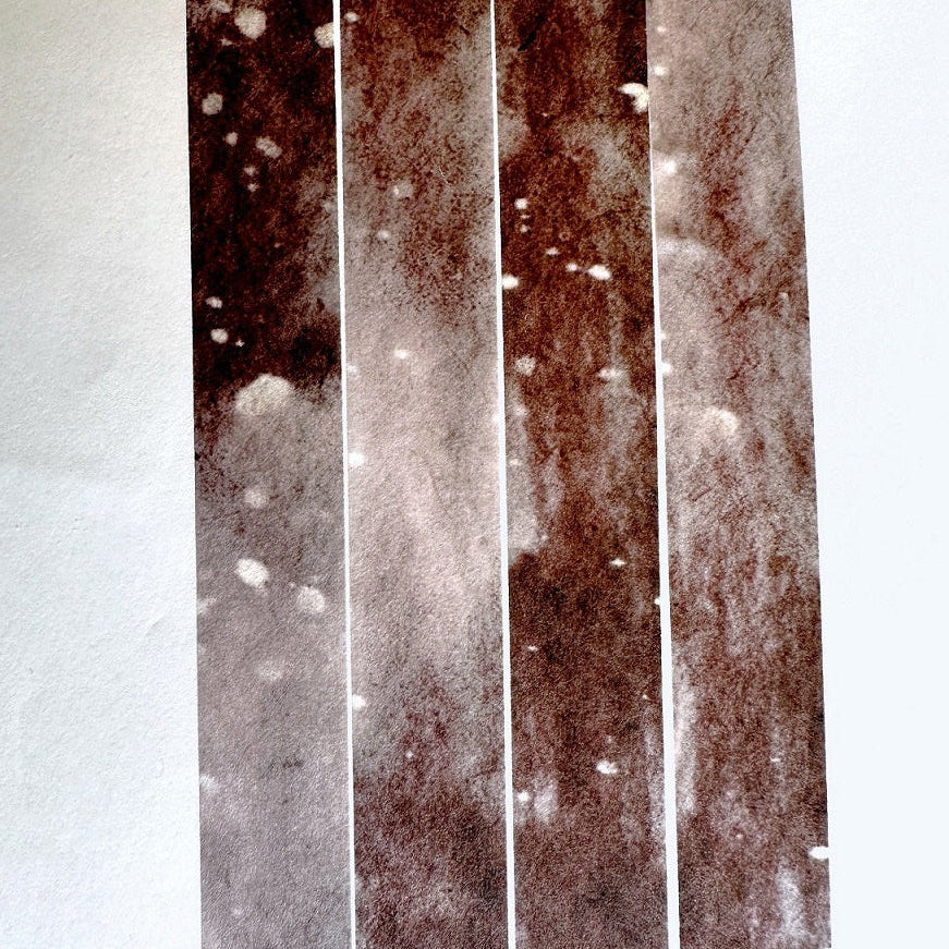 Urtapeprint x Wendy - Snow washi tape SAMPLES