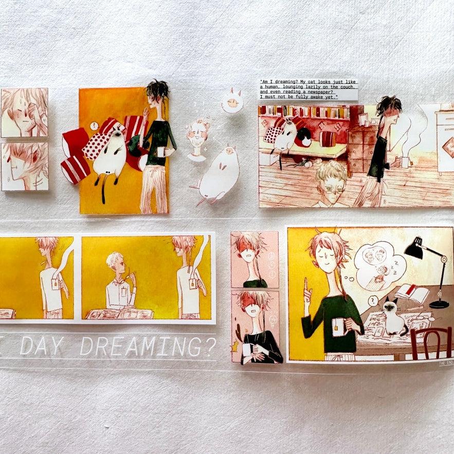 Urtapeprint x Yang Jun - Daydream PET tape SAMPLES