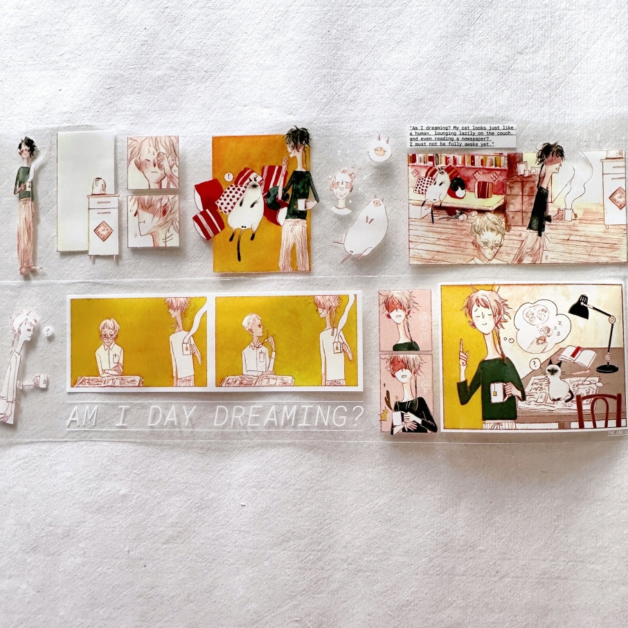 Urtapeprint x Yang Jun - Daydream PET tape SAMPLES