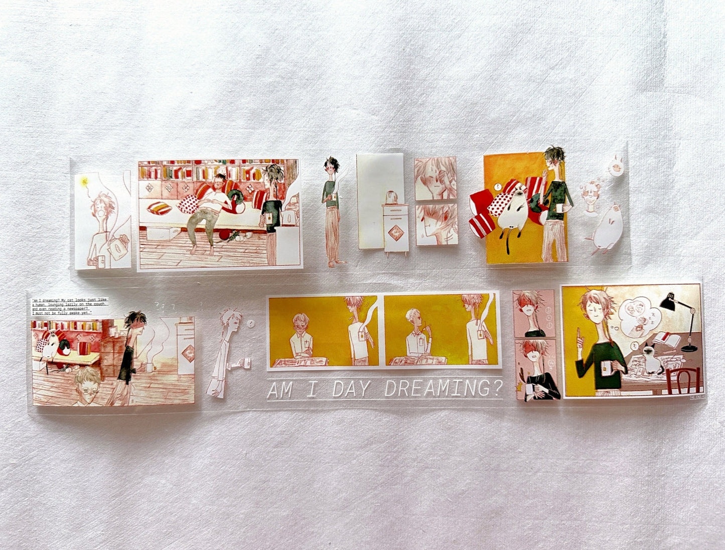 Urtapeprint x Yang Jun - Daydream PET tape SAMPLES