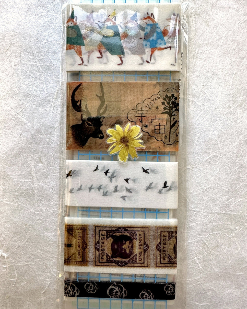 Voyage De Cosmos - No. 1 washi tape SAMPLES