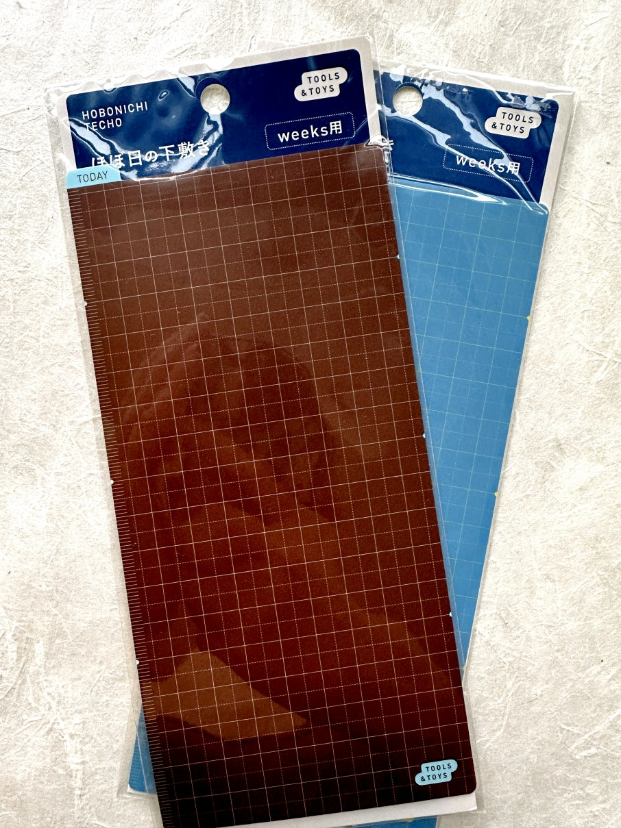 DESTASH: Hobonichi Techo Weeks - Pencil Boards | set of two [new in package]