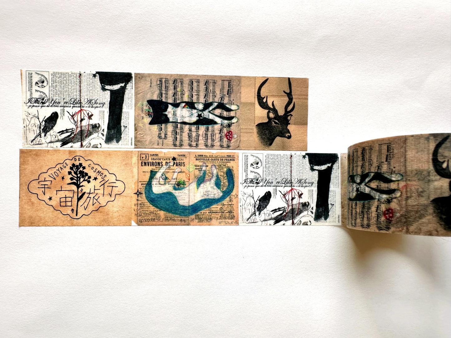 Voyage De Cosmos - No. 1 washi tape SAMPLES