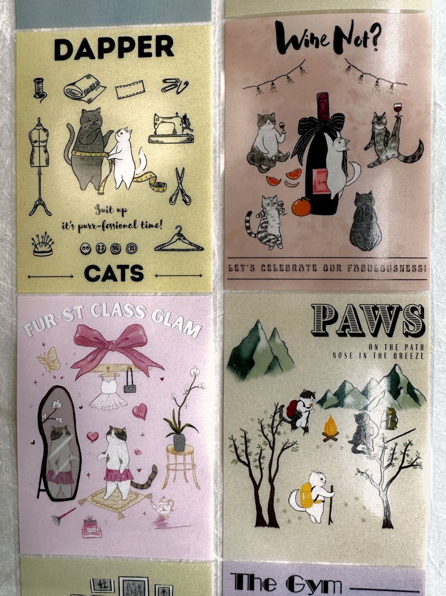 WT - Fur-st Class Glam PET tape SAMPLES