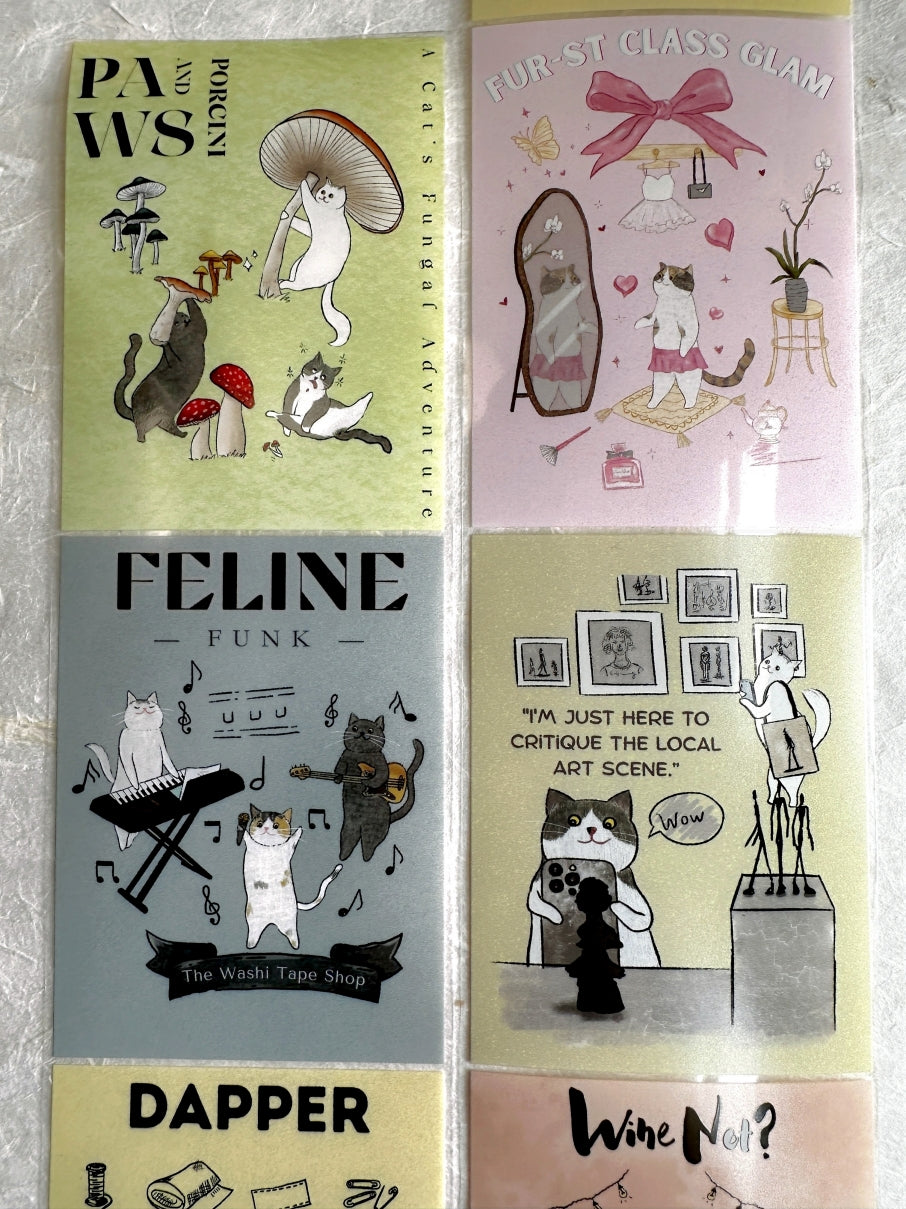 WT - Fur-st Class Glam PET tape SAMPLES