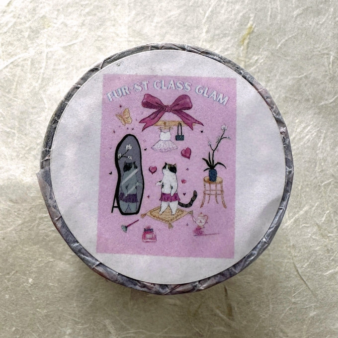 WT - Fur-st Class Glam PET tape SAMPLES