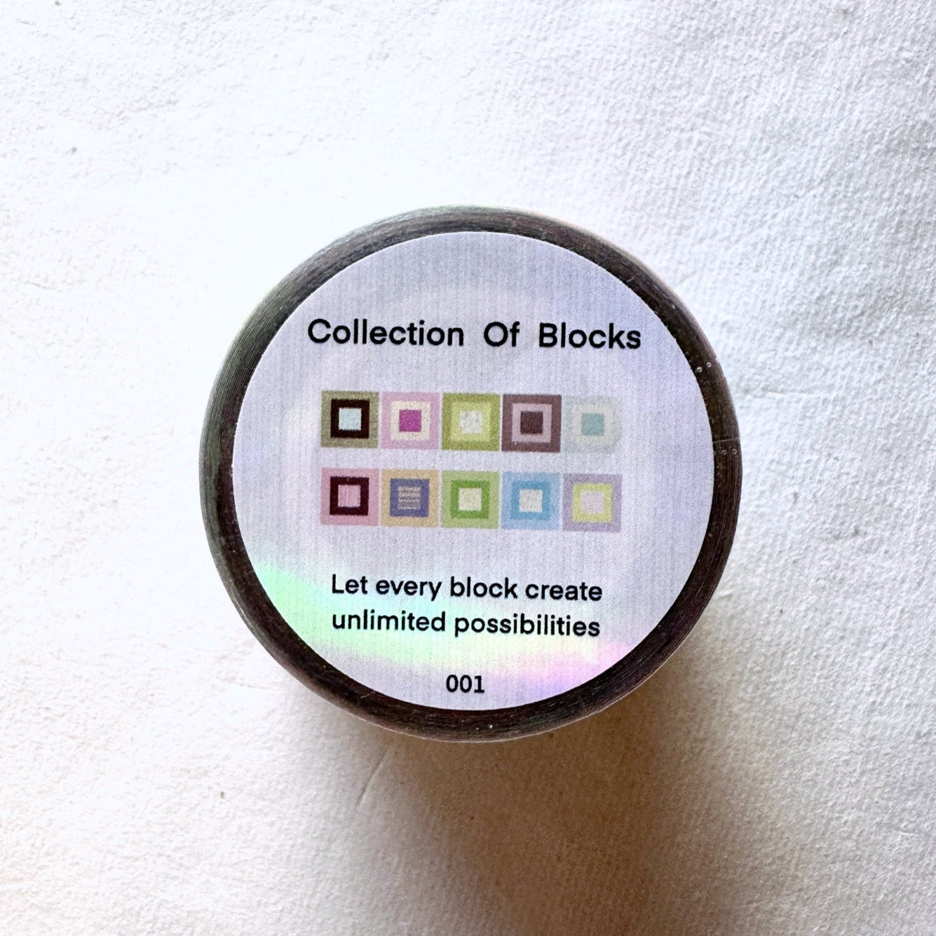 WW Studio - Collection of Blocks multi kiss-cut PVC tape SAMPLES