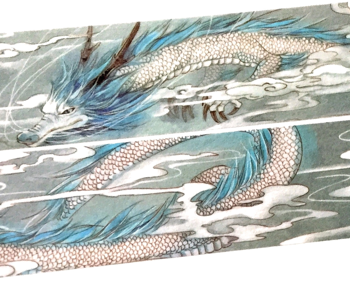 Come on Hero - Dragon washi tape SAMPLES