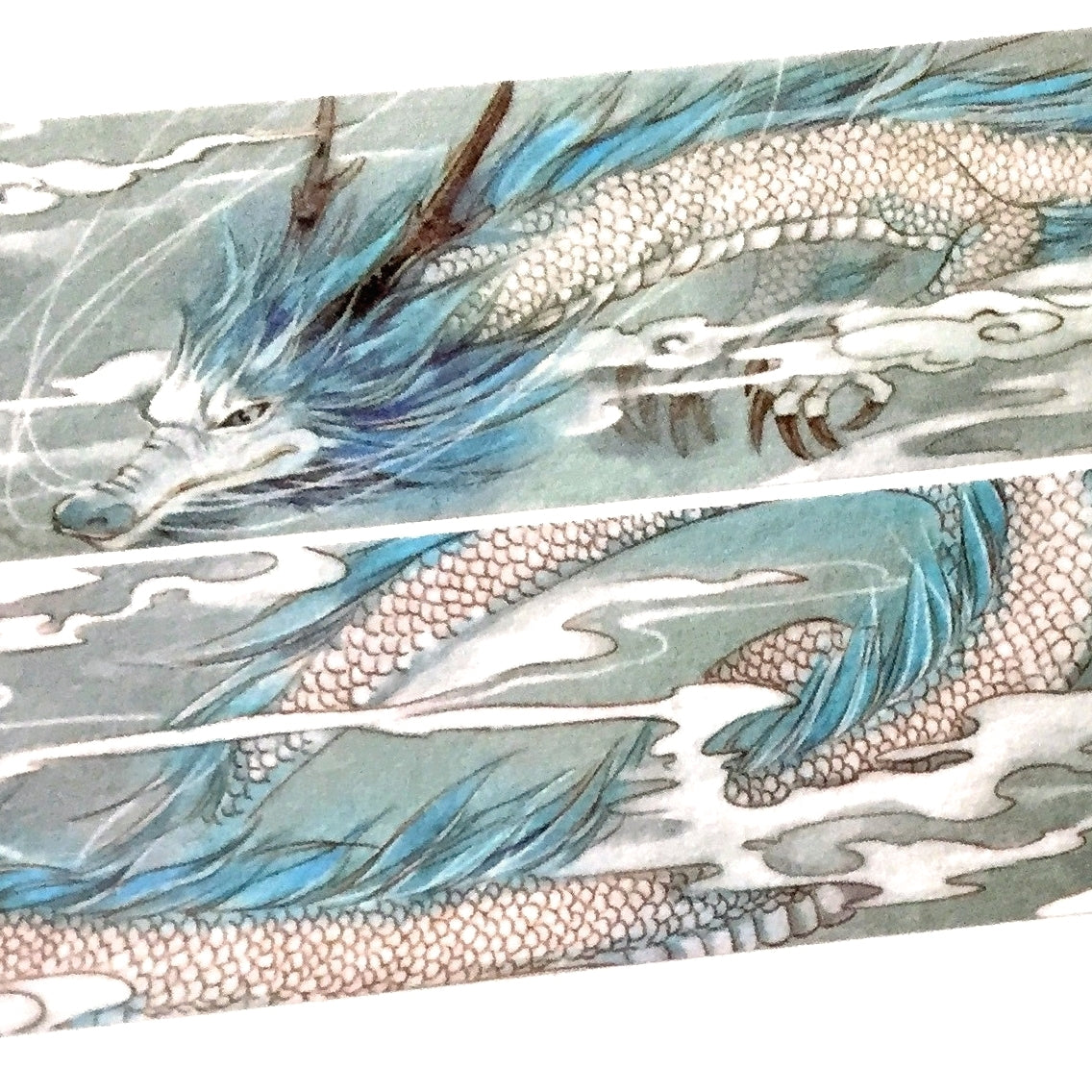 Come on Hero - Dragon washi tape SAMPLES