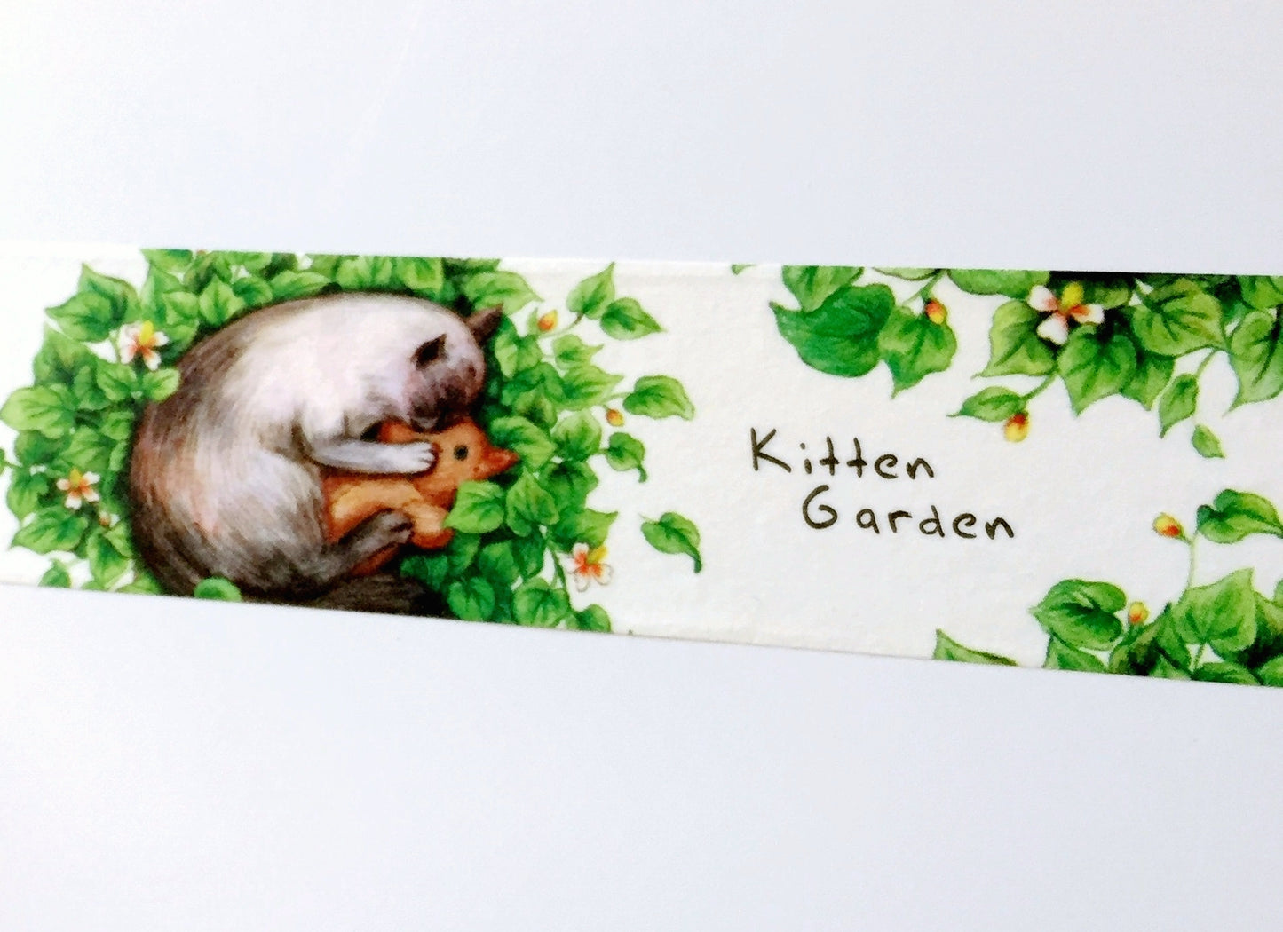 Time Tape - Kitten Garden washi tape SAMPLES
