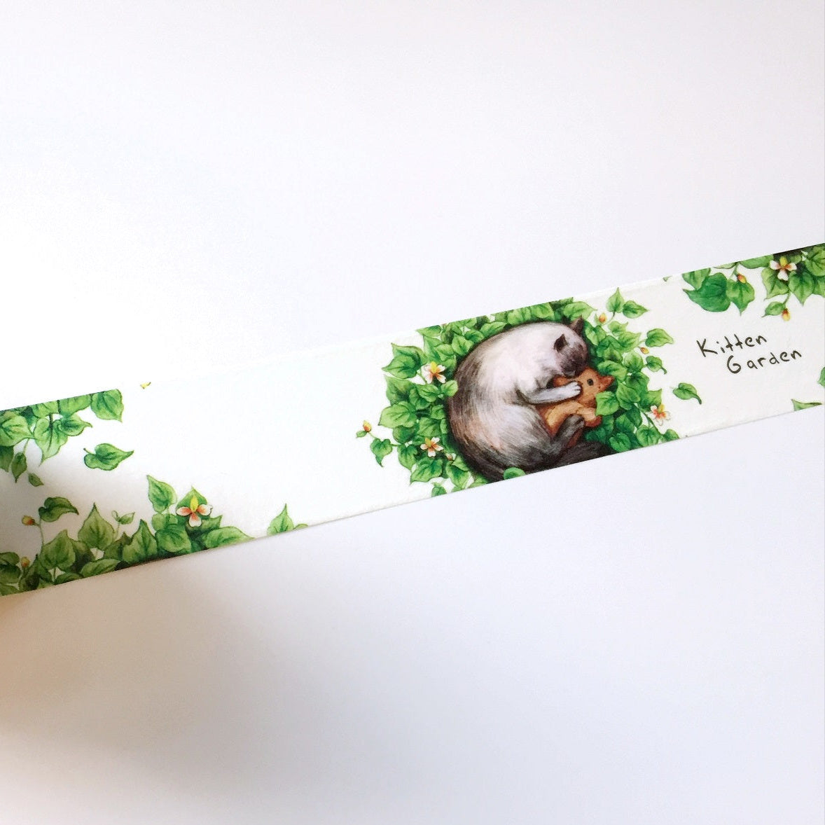 Time Tape - Kitten Garden washi tape SAMPLES