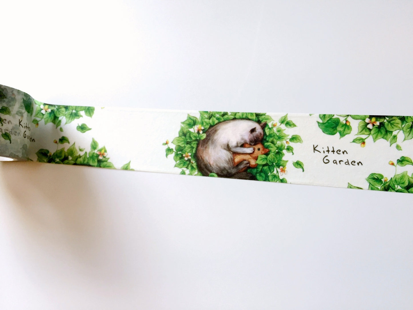 Time Tape - Kitten Garden washi tape SAMPLES