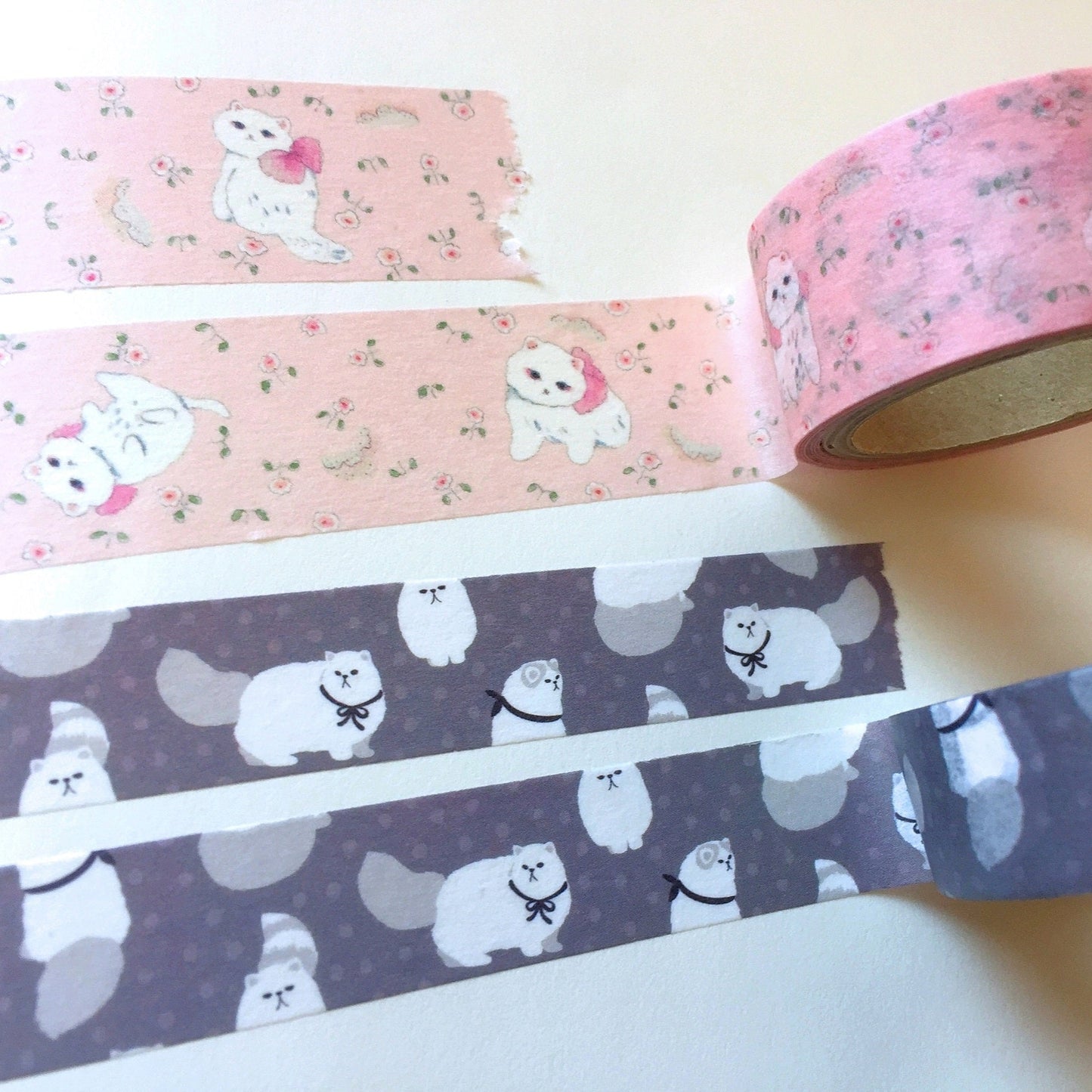 Papier Platz & Dailylike - Persian cat washi tape SAMPLES
