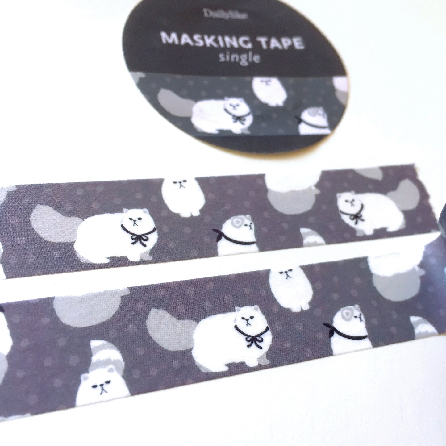 Papier Platz & Dailylike - Persian cat washi tape SAMPLES