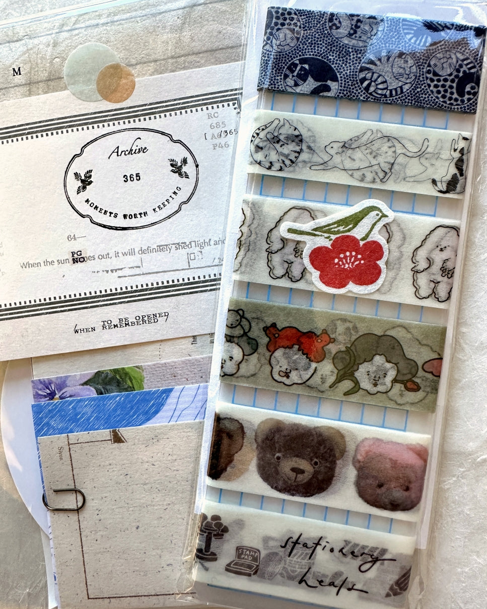 Eileen Tai - Stationery Heals washi tape SAMPLES