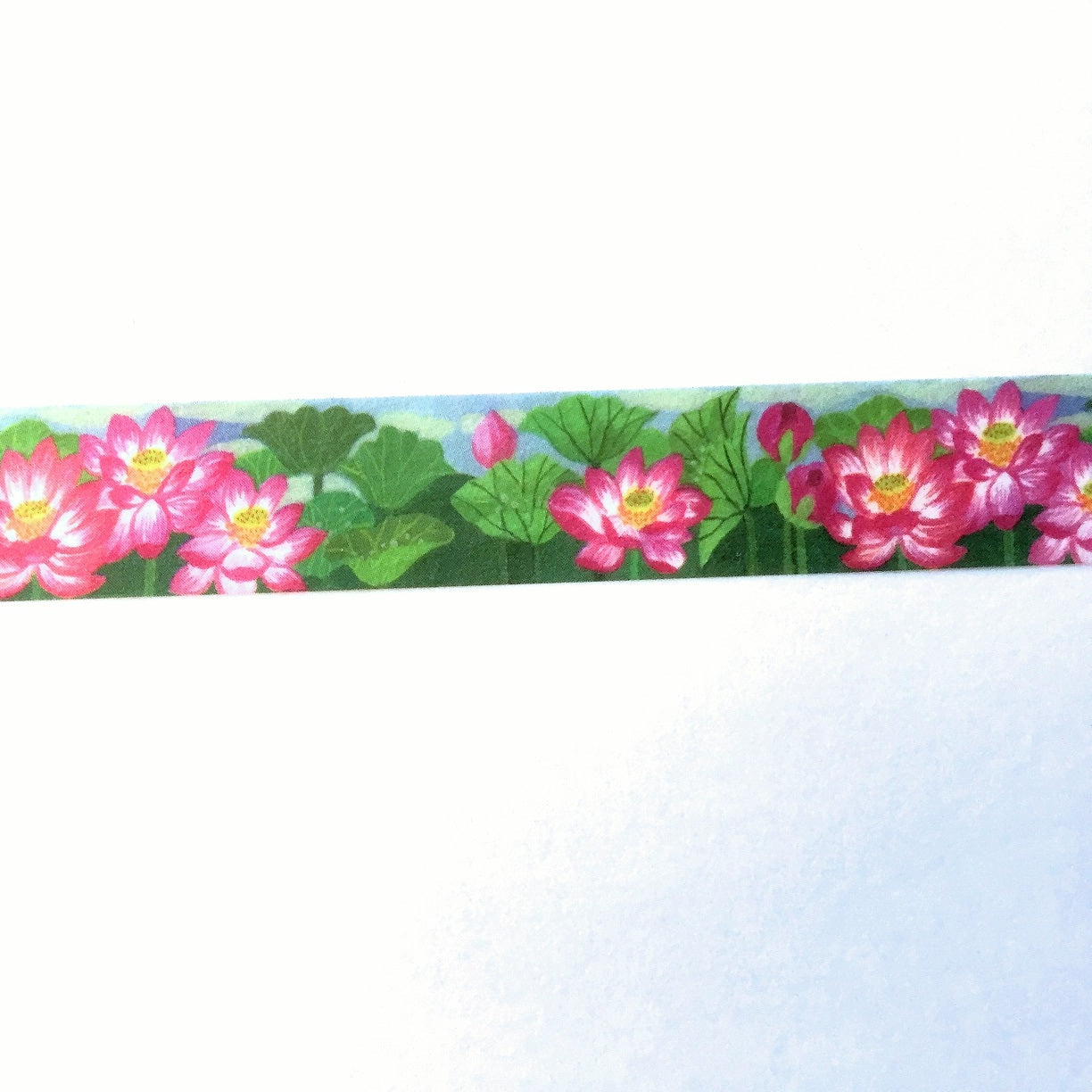 SAIEN - Pink Lotus washi tape SAMPLES