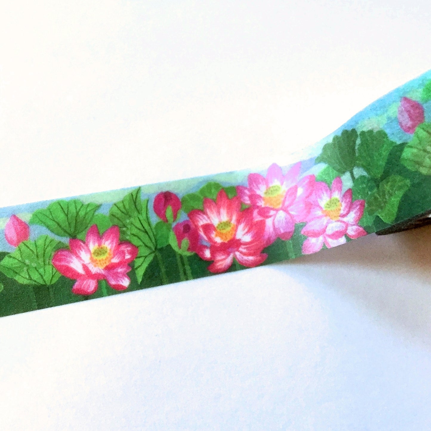 SAIEN - Pink Lotus washi tape SAMPLES