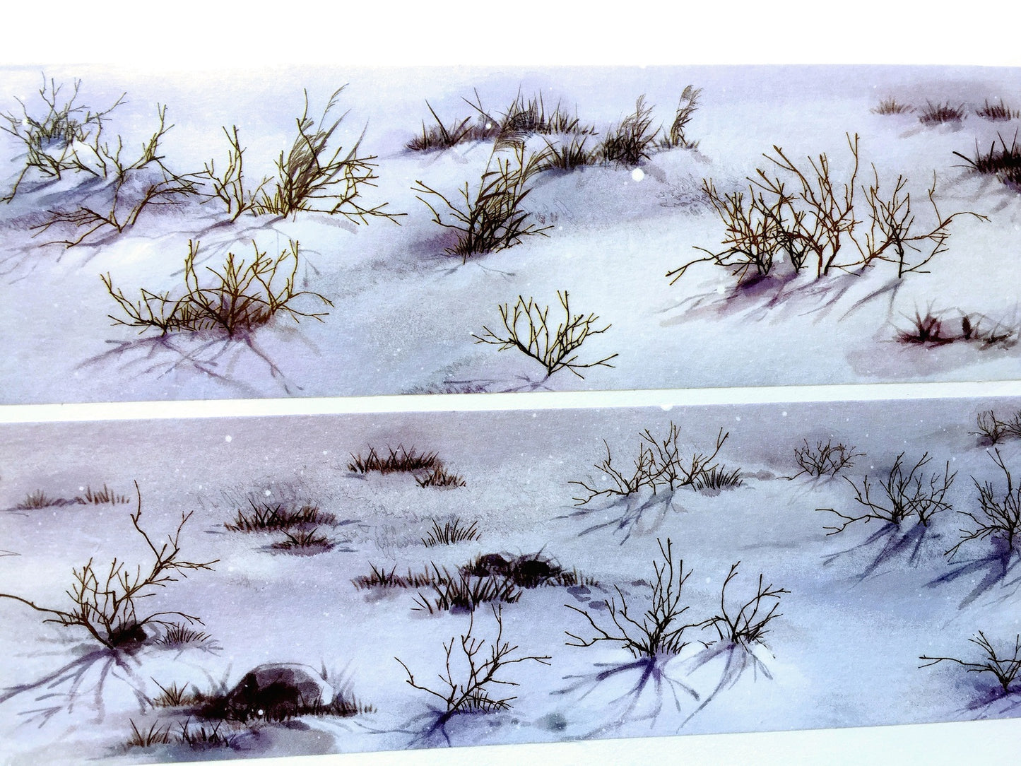 OKMT - Snow-Covered Ground washi tape SAMPLES