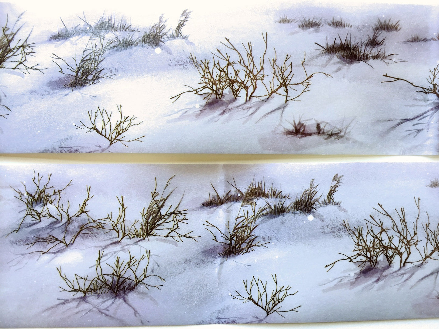 OKMT - Snow-Covered Ground washi tape SAMPLES