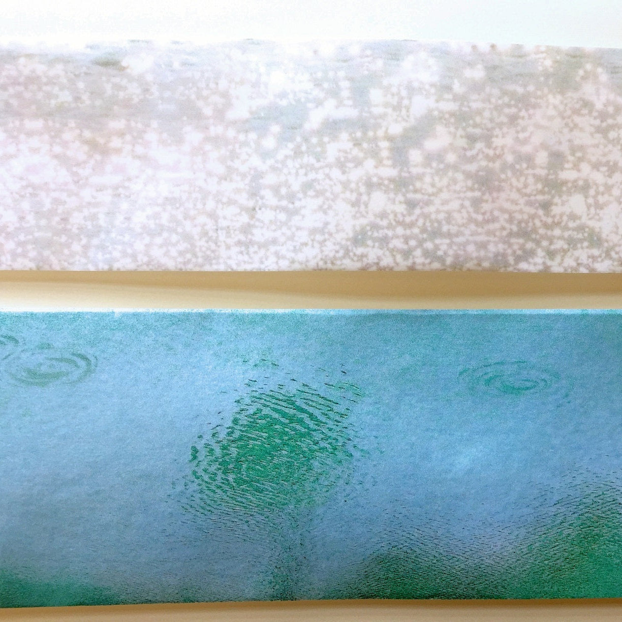 Lake water - reflection & ripples washi tape SAMPLES