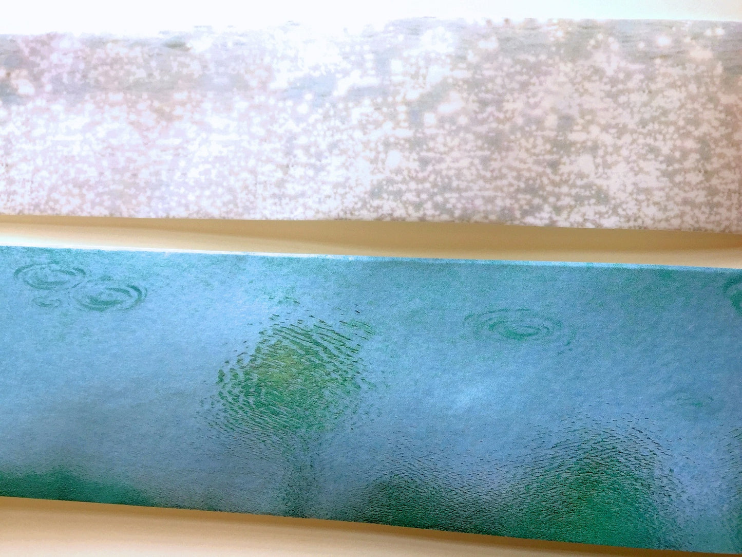 Lake water - reflection & ripples washi tape SAMPLES