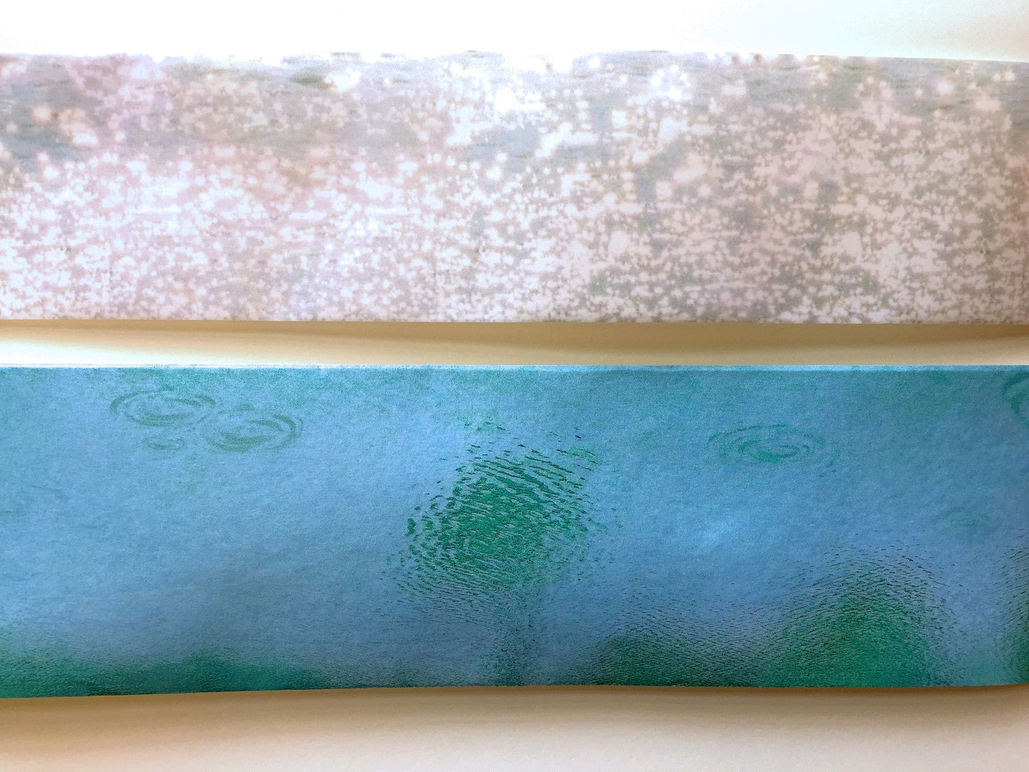 Lake water - reflection & ripples washi tape SAMPLES