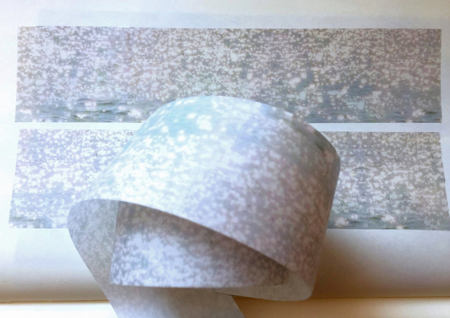 Lake water - reflection & ripples washi tape SAMPLES