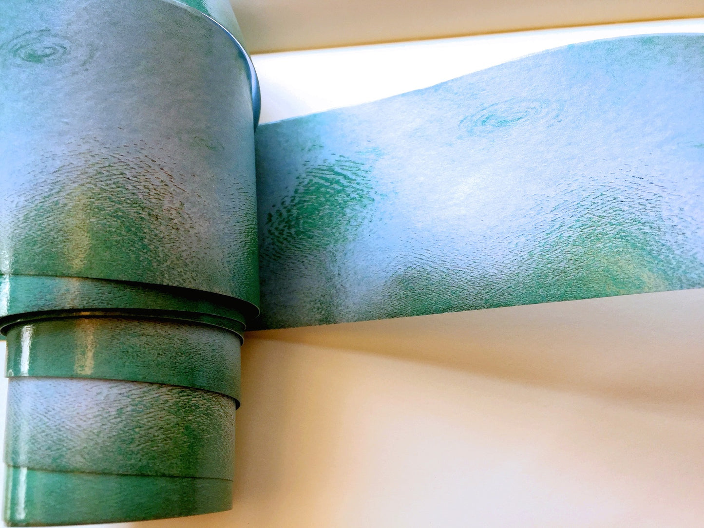 Lake water - reflection & ripples washi tape SAMPLES