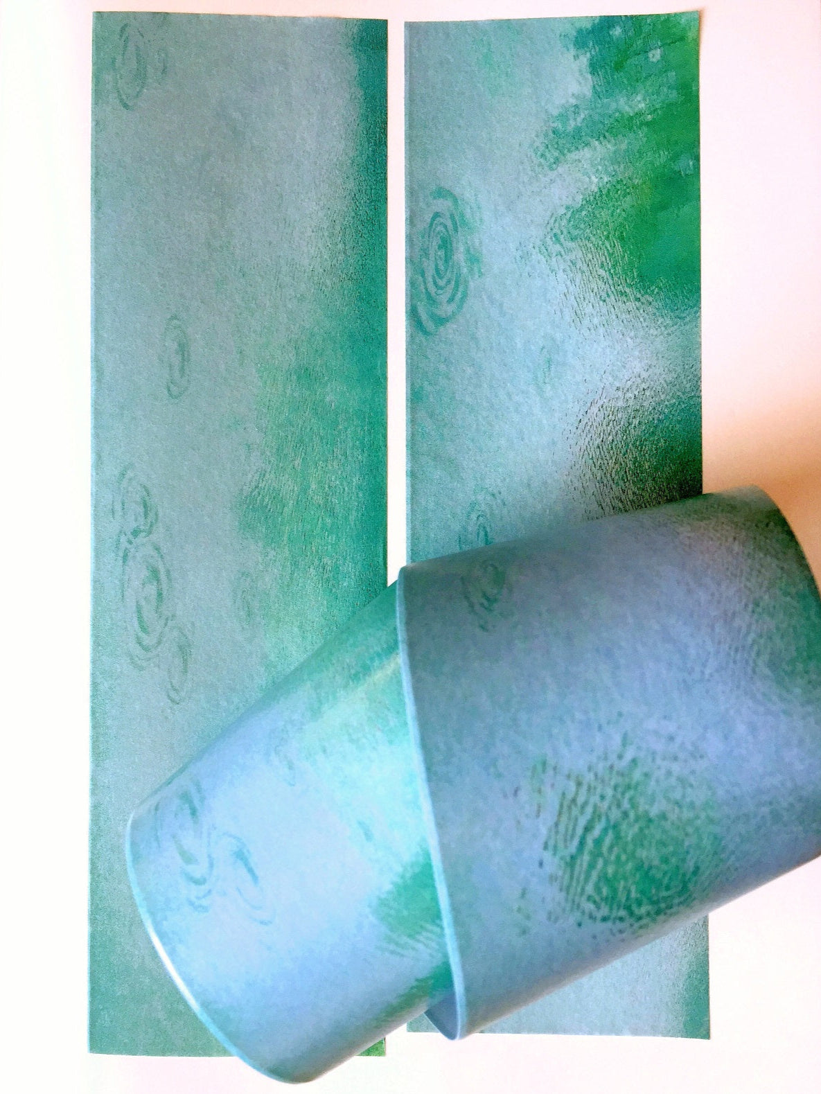 Lake water - reflection & ripples washi tape SAMPLES
