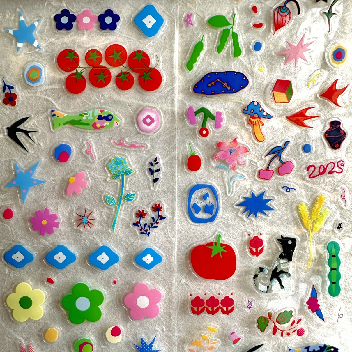 Wakawaka - Plants & animals kiss-cut PET tape SAMPLES