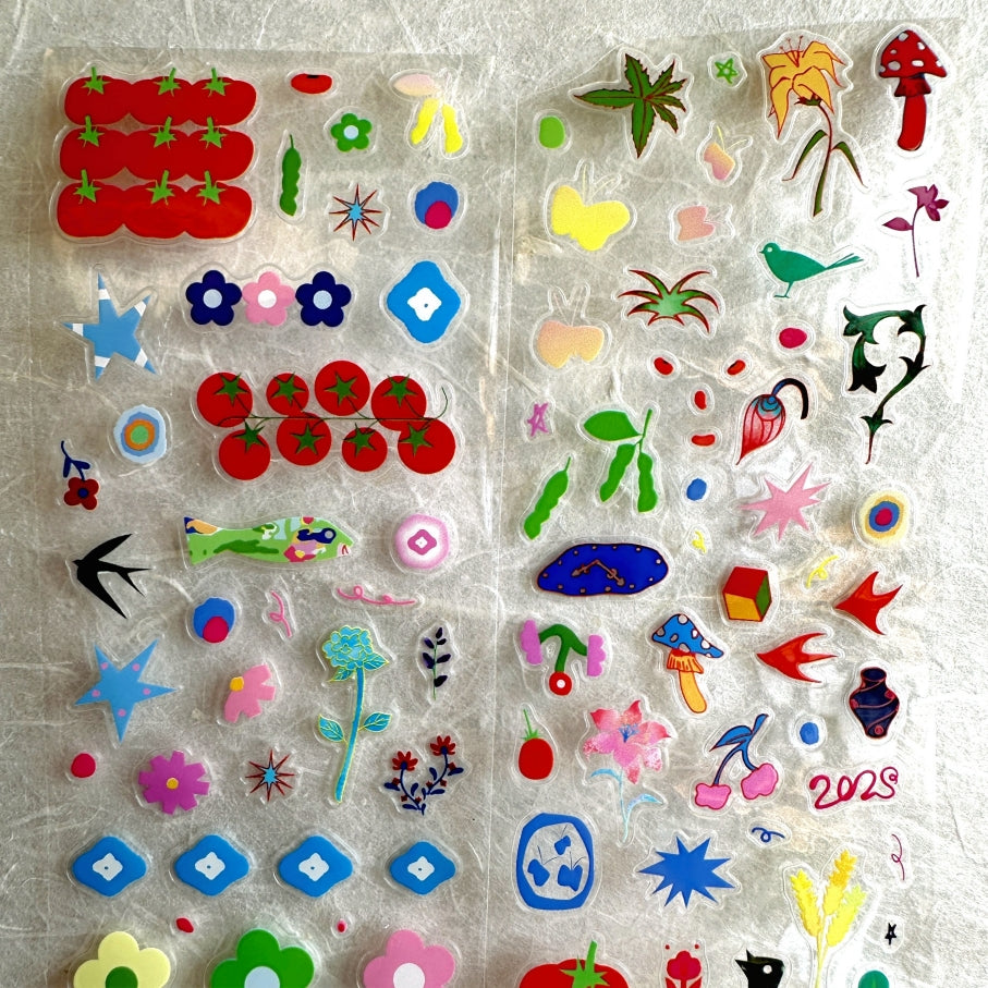 Wakawaka - Plants & animals kiss-cut PET tape SAMPLES