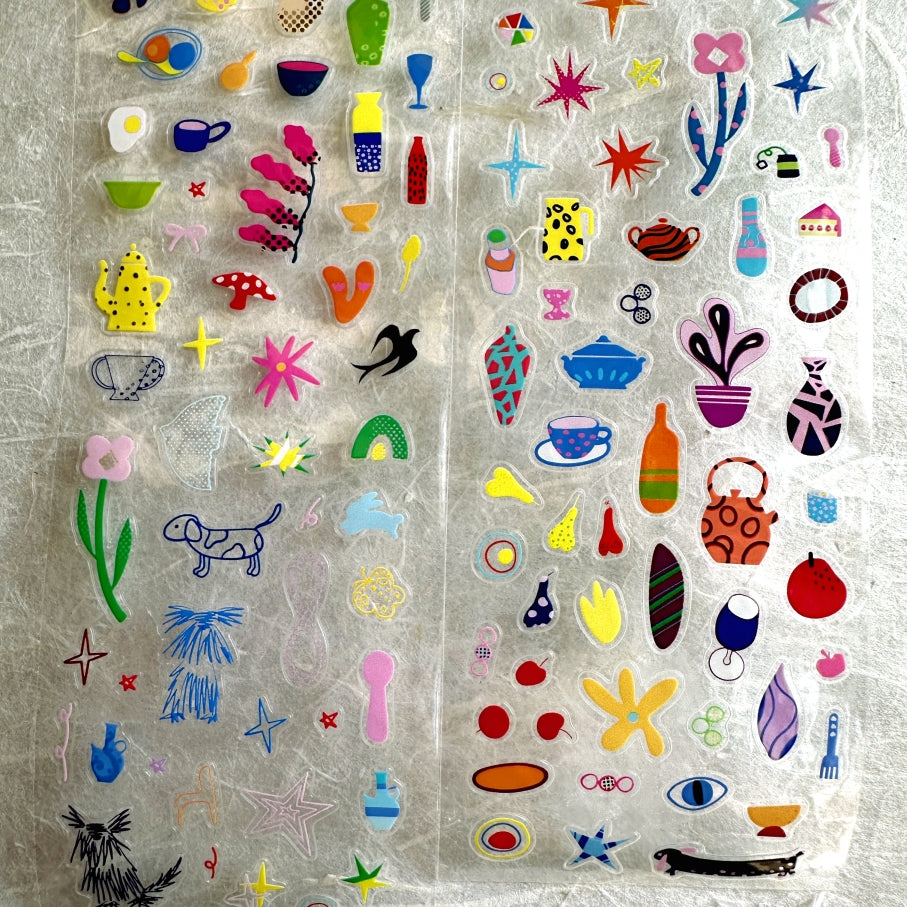 Wakawaka - Doggies & doodads kiss-cut PET tape SAMPLES