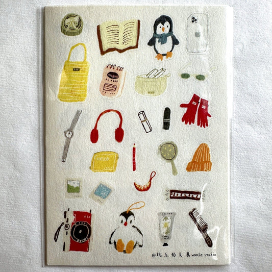 Wanle Studio - Vol. 11 Stickers (SINGLE SHEETS)