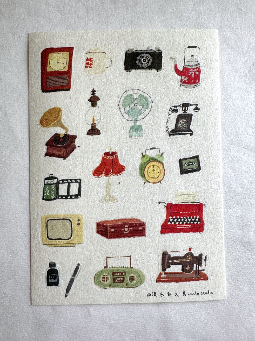 Wanle Studio - Vol. 11 Stickers (SINGLE SHEETS)