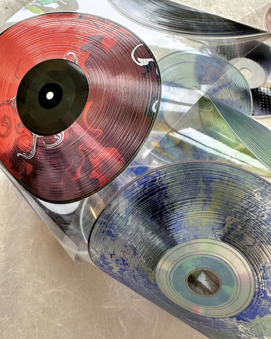 Wines Product - Dazzling CD Dark PET tape (9 cm wide) SAMPLES