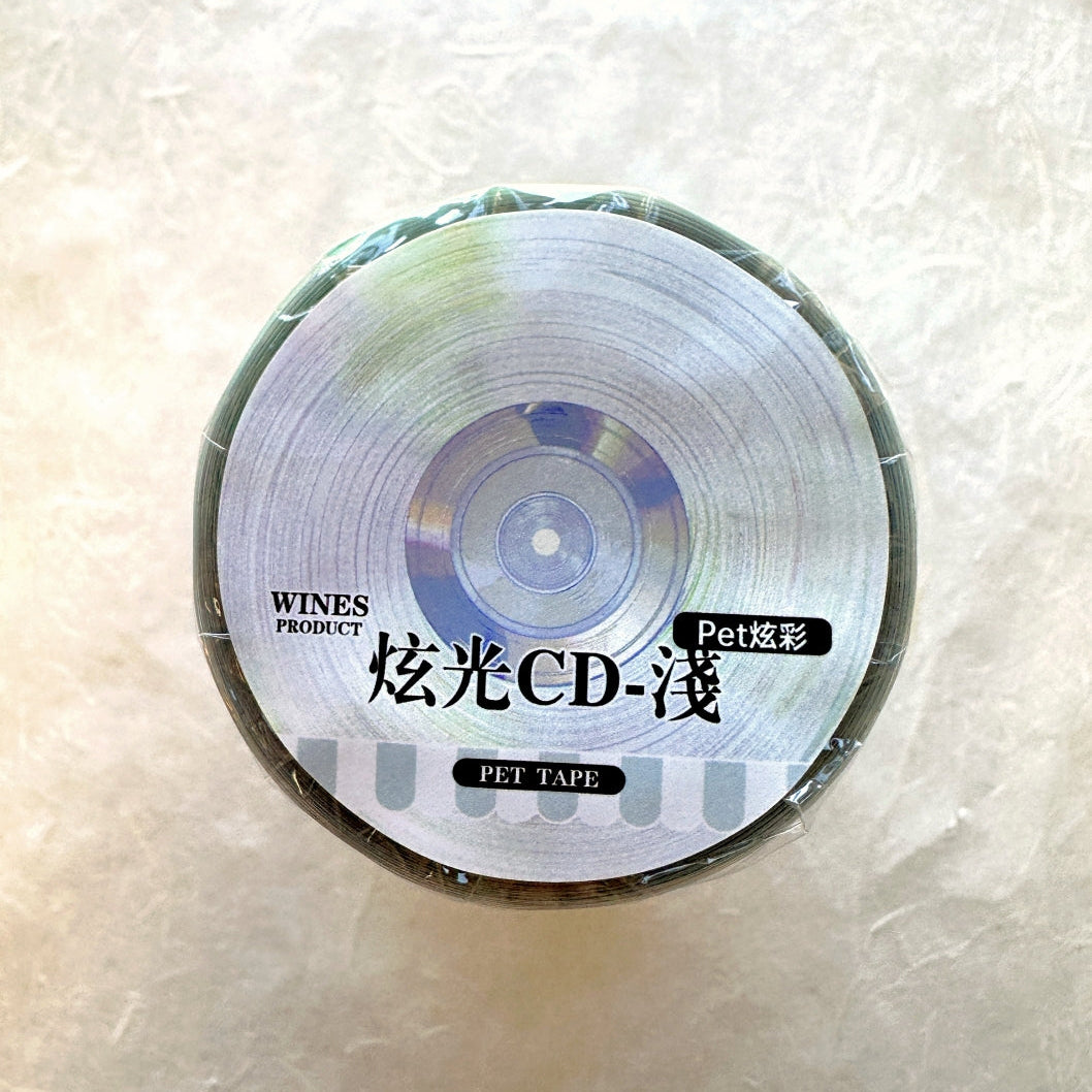 Wines Product - Dazzling CD Light PET tape (9 cm wide) SAMPLES