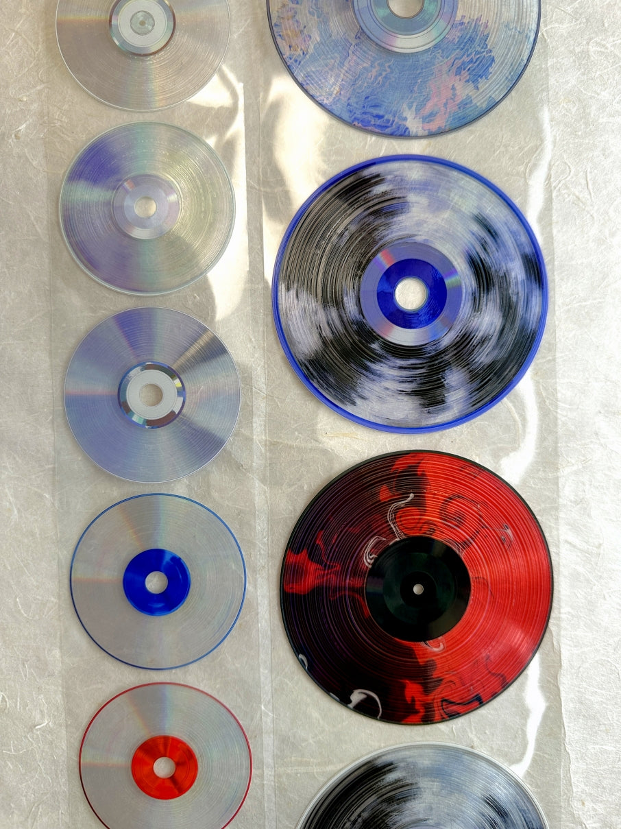 Wines Product - Dazzling CD Dark PET tape (9 cm wide) SAMPLES