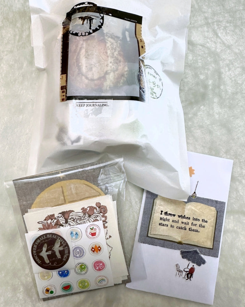 Wanle Studio - My Daily Life kiss-cut washi & paper tape SAMPLES