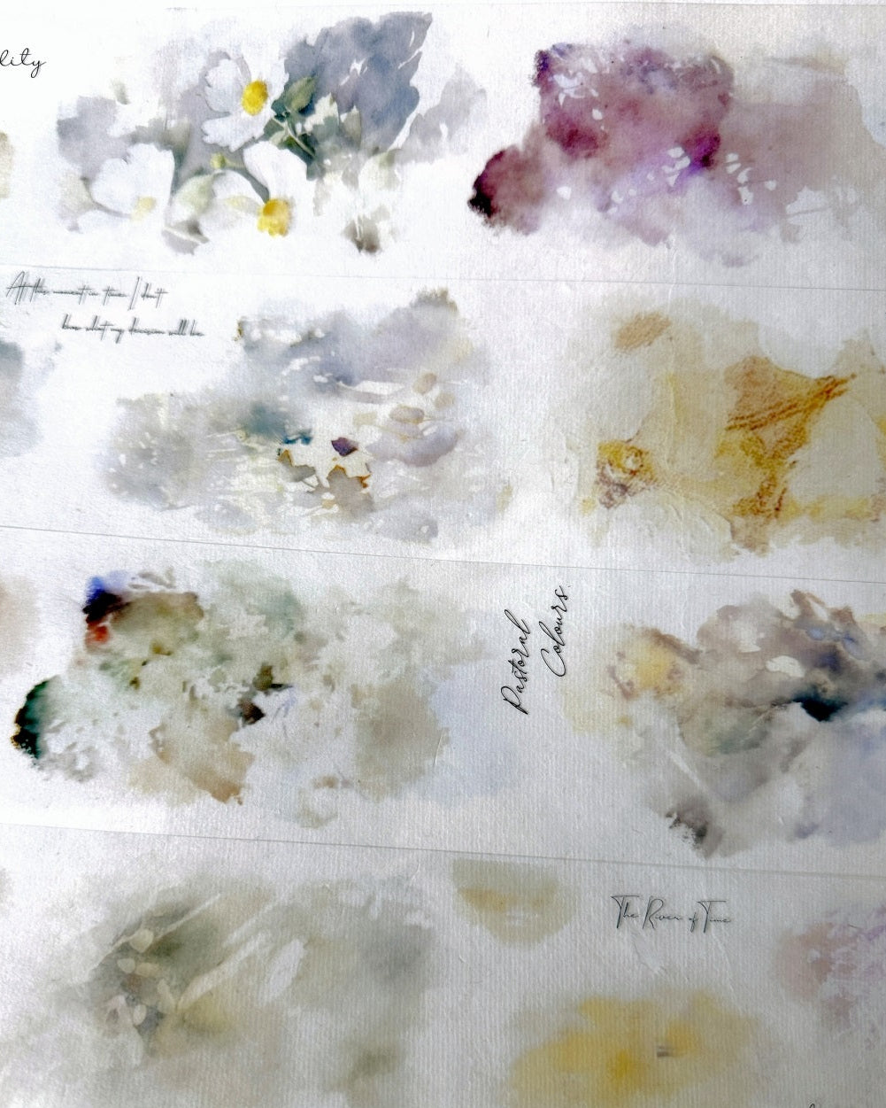 Xiaobaijia - Pastoral Colours washi & PET tape (6 cm x 120 cm) SAMPLES