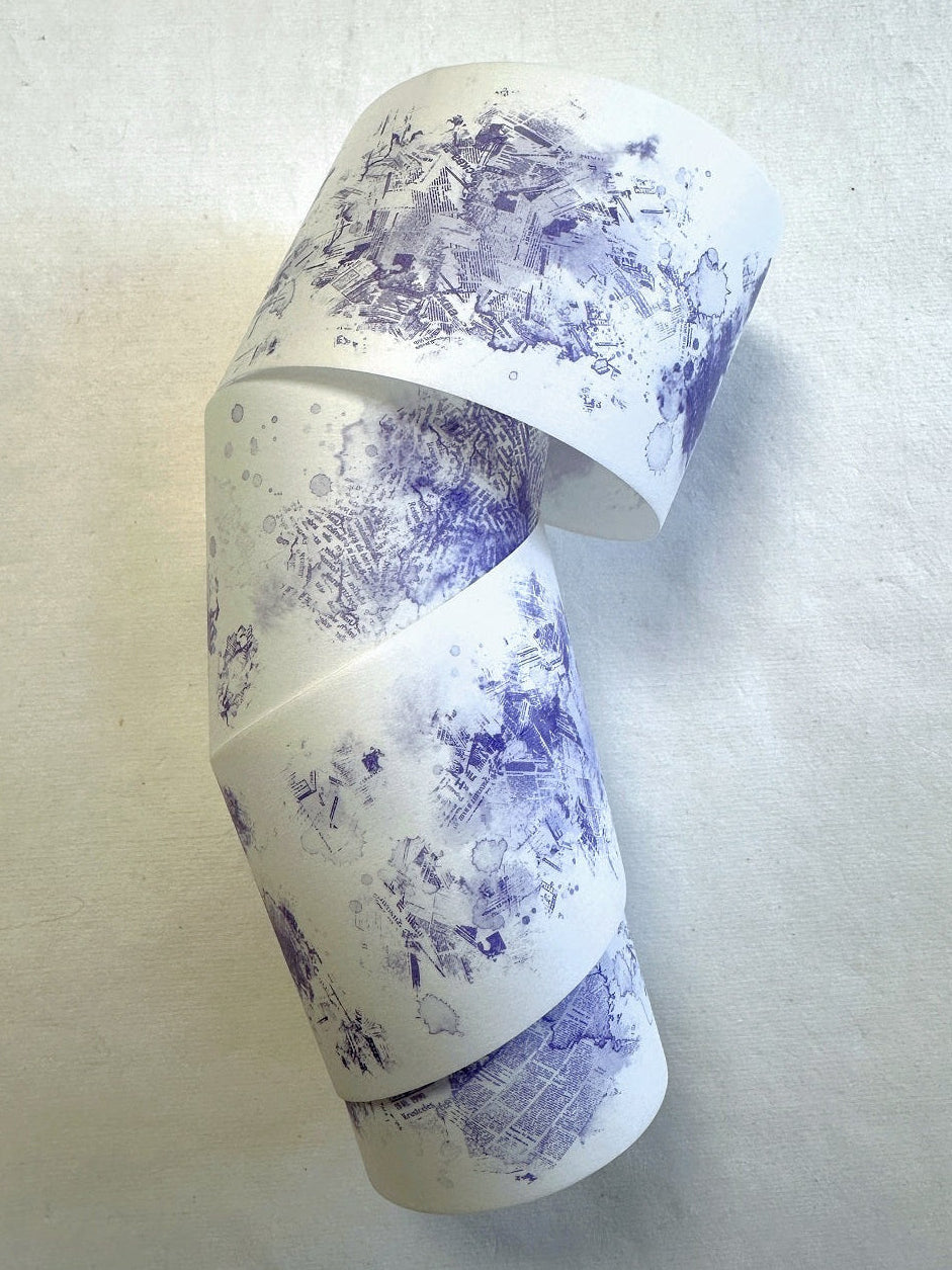 Xiaobaijia - Smudge pattern backgrounds washi & PET tape