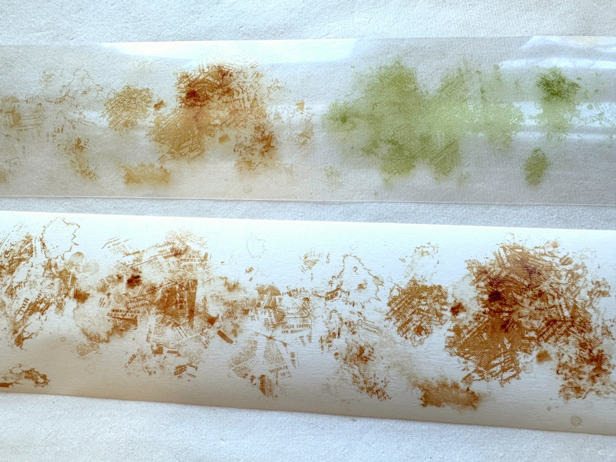 Xiaobaijia - Smudge pattern backgrounds washi & PET tape
