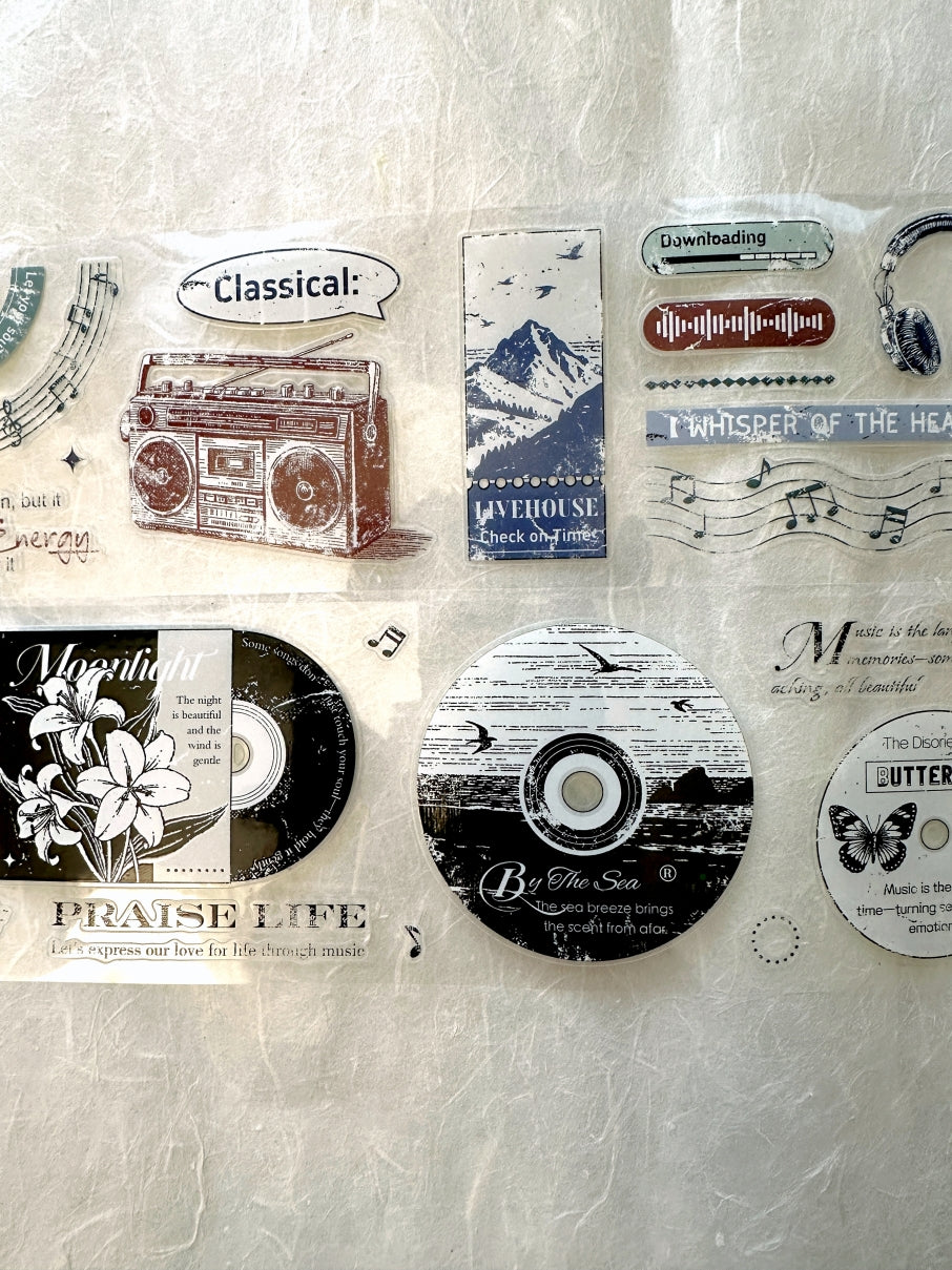 Xiaobaijia - Record Frame kiss-cut PET tape (6 cm x 200 cm) SAMPLES